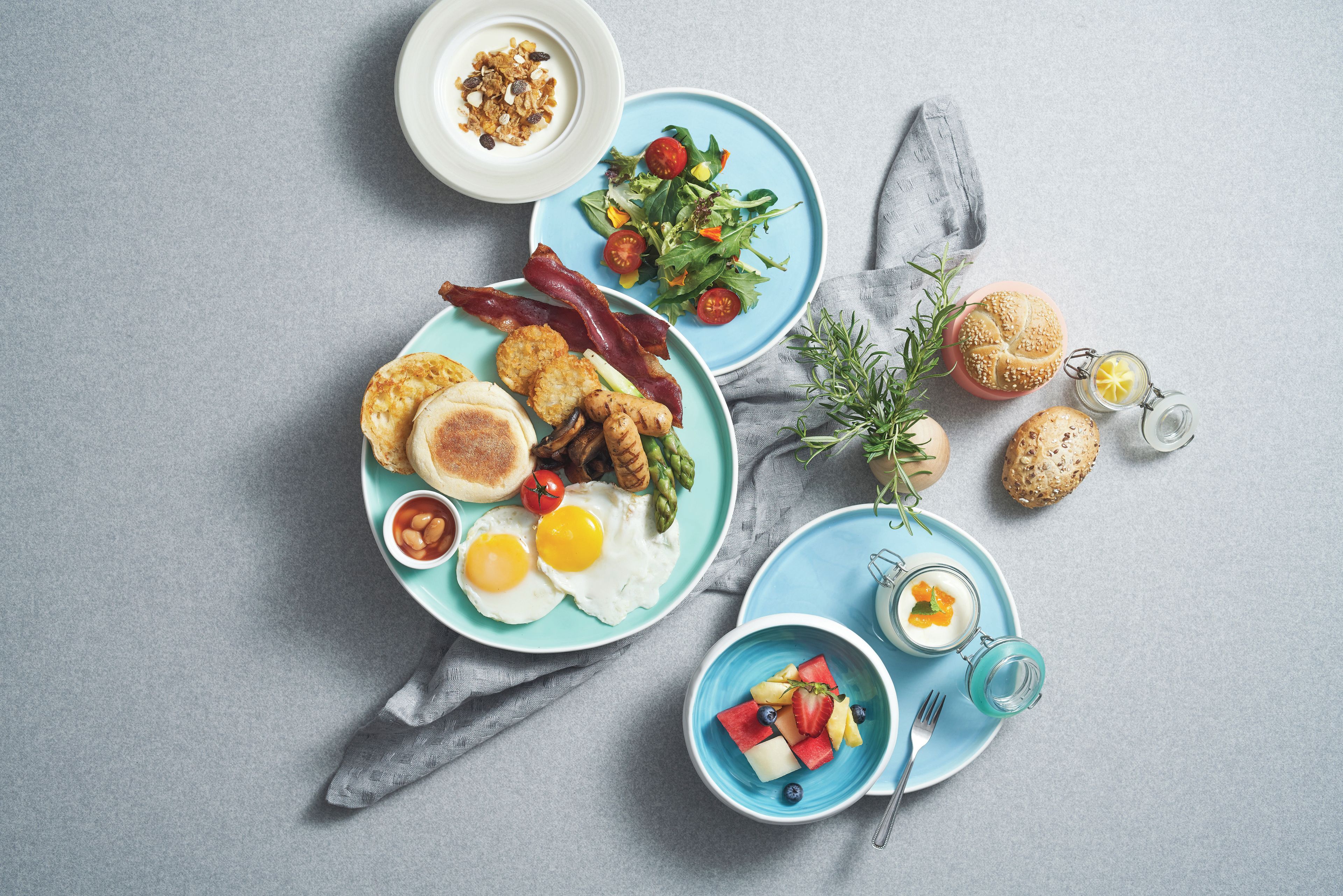 Repas de petit déjeuner