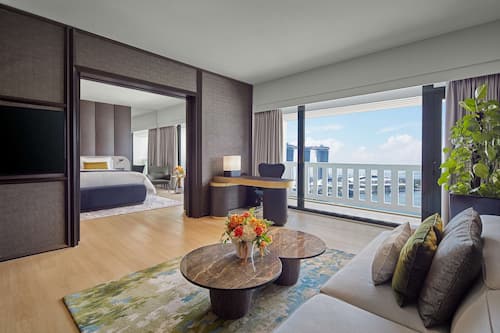 Minibar, in-room safe, desk, blackout curtains
