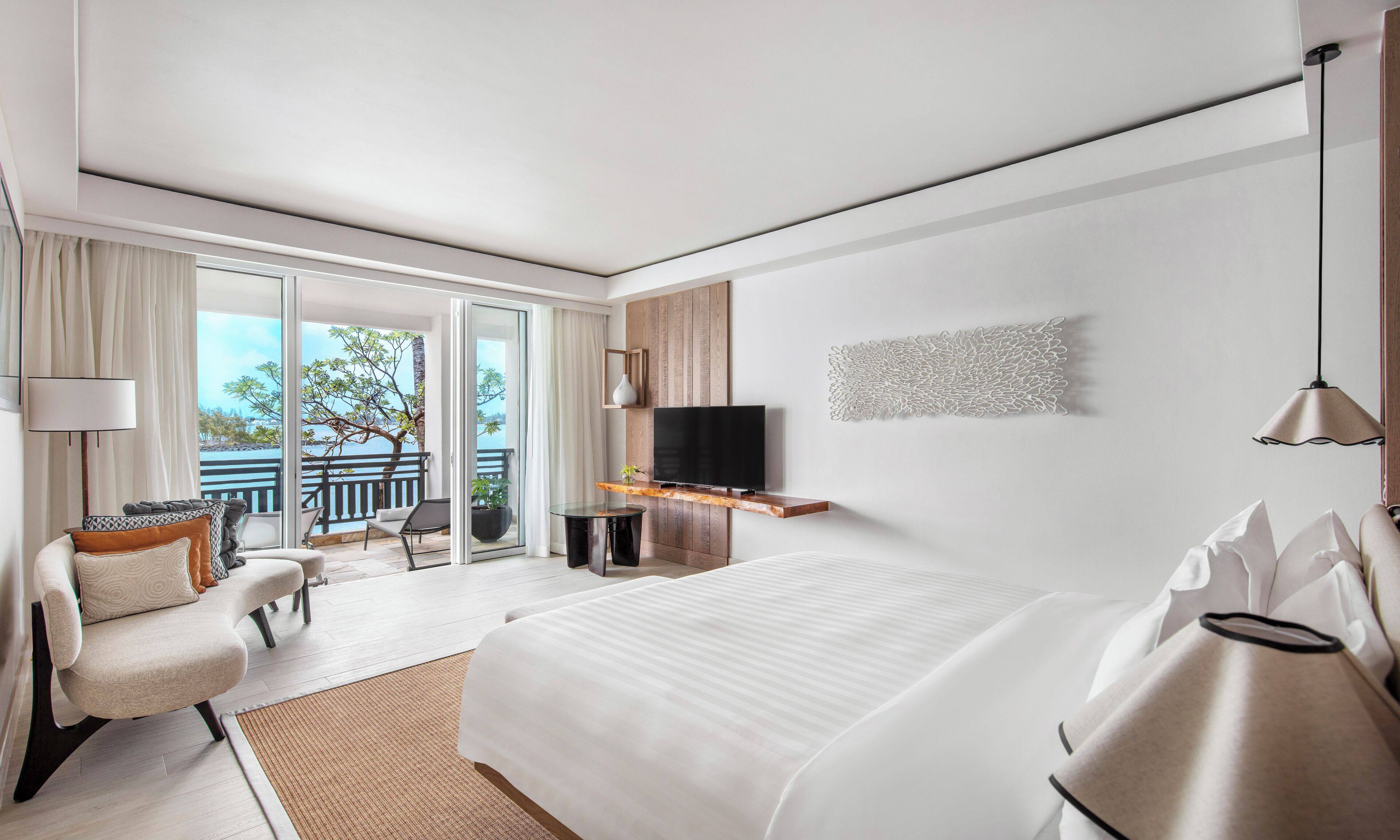 Premium bedding, memory-foam beds, minibar, in-room safe