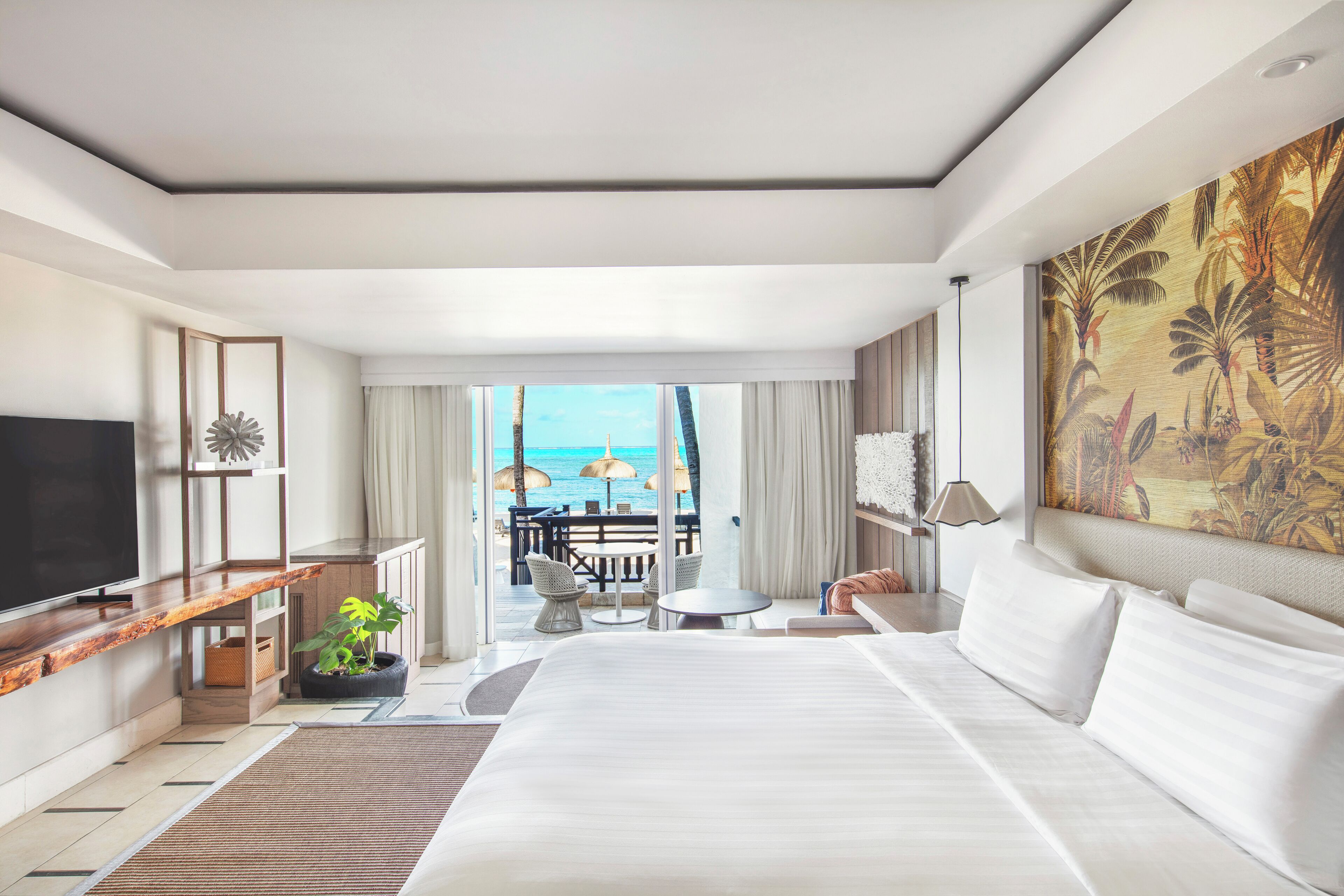 Premium bedding, memory-foam beds, minibar, in-room safe