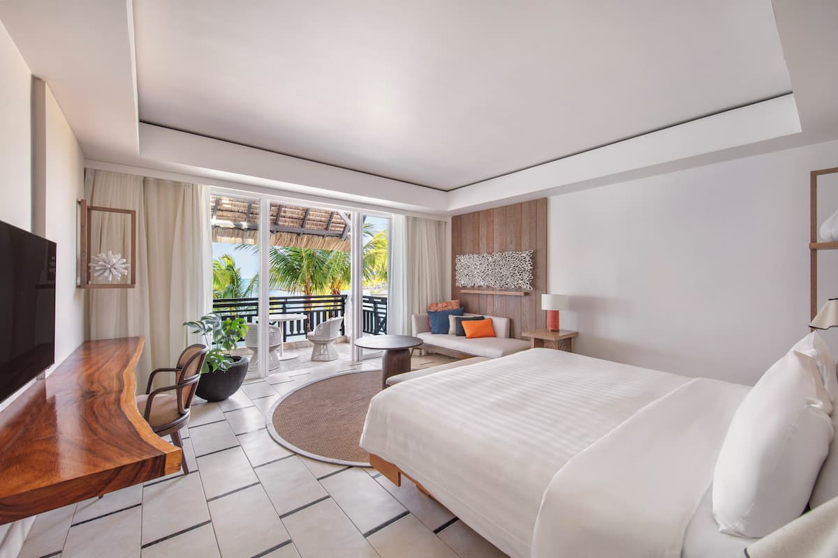 Premium bedding, memory foam beds, minibar, in-room safe