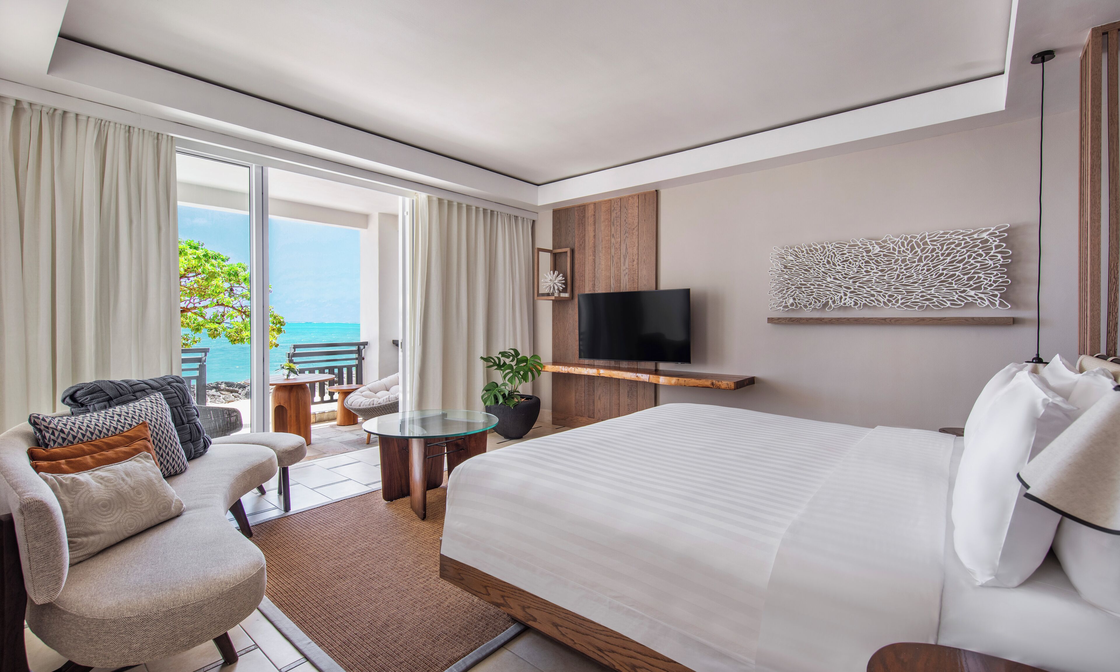 Premium bedding, memory-foam beds, minibar, in-room safe