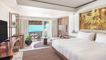 Coral Ocean View Room King | Premium bedding, memory foam beds, minibar, in-room safe