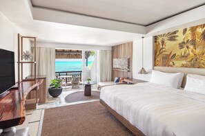 Coral Ocean View Room King | Premium bedding, memory foam beds, minibar, in-room safe