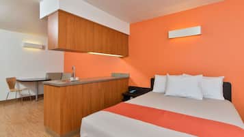 Free WiFi, bed sheets, alarm clocks