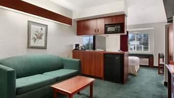 Premium bedding, desk, free WiFi, bed sheets