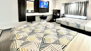 Free WiFi, bed sheets