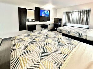 Free WiFi, bed sheets