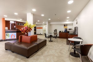 Sala de estar en el lobby