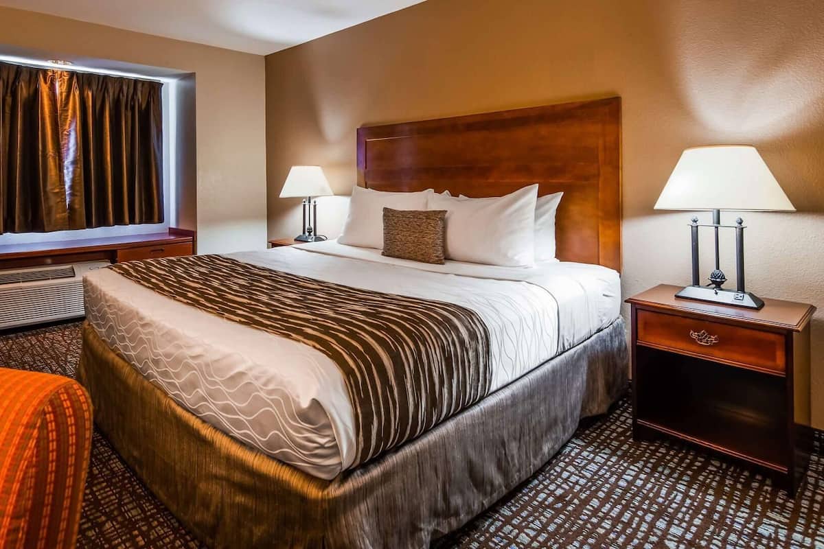 Individually furnished, desk, laptop workspace, iron/ironing board