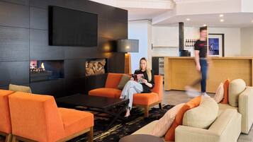 Sala de estar en el lobby