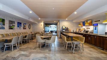 Free buffet breakfast