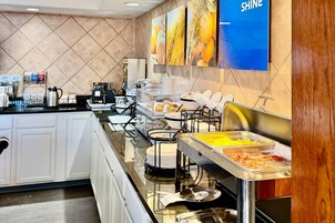 Free daily full breakfast