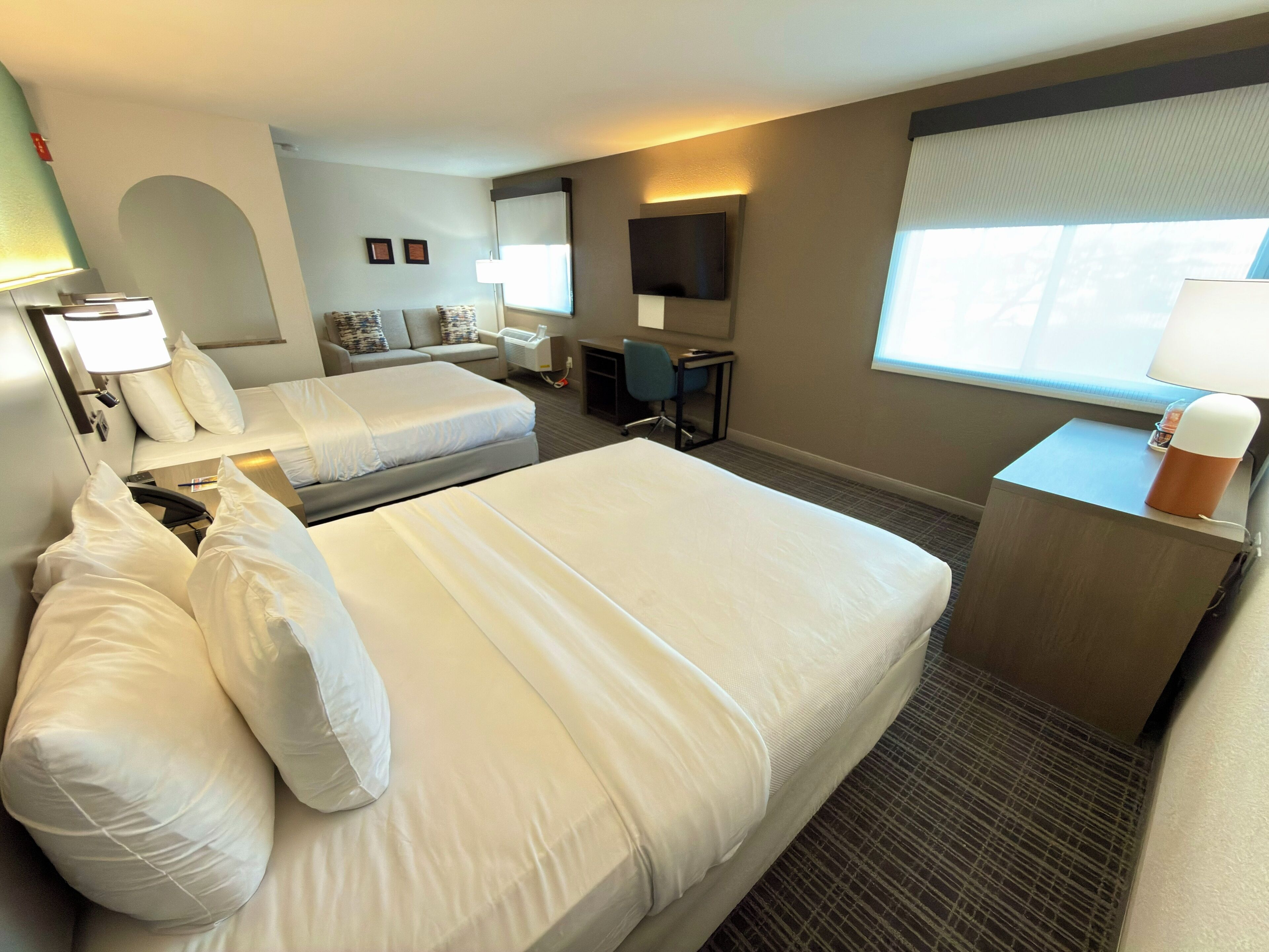 標準客房, 2 張加大雙人床, 非吸煙房 | 埃及棉床單、高級寢具、羽絨被、特厚豪華床墊