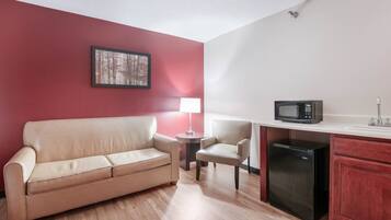 Desk, blackout curtains, iron/ironing board, free WiFi