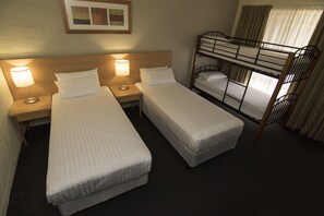 1 bedroom, blackout drapes, free cribs/infant beds, free WiFi