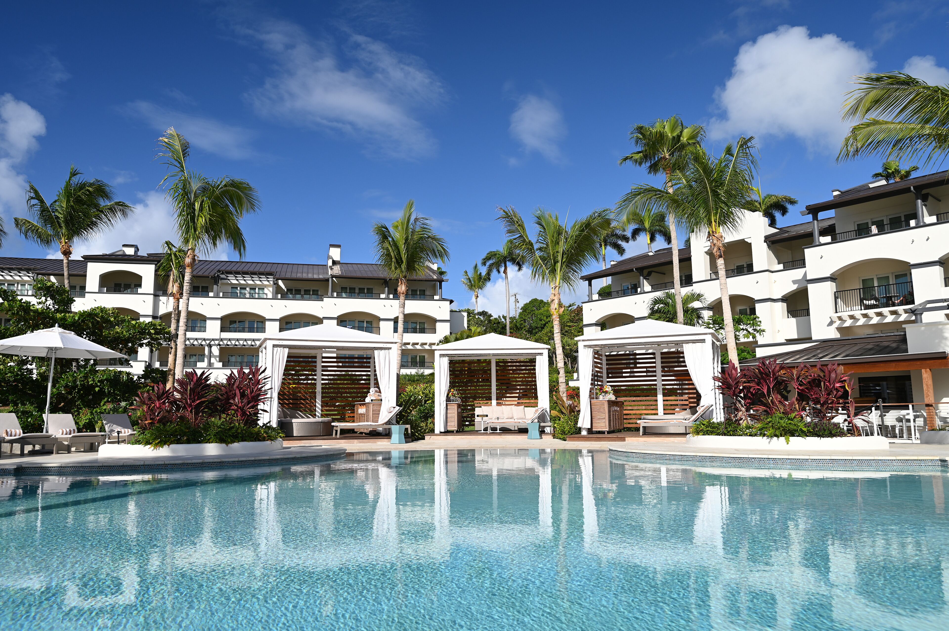 2 outdoor pools, cabanas (surcharge), pool umbrellas