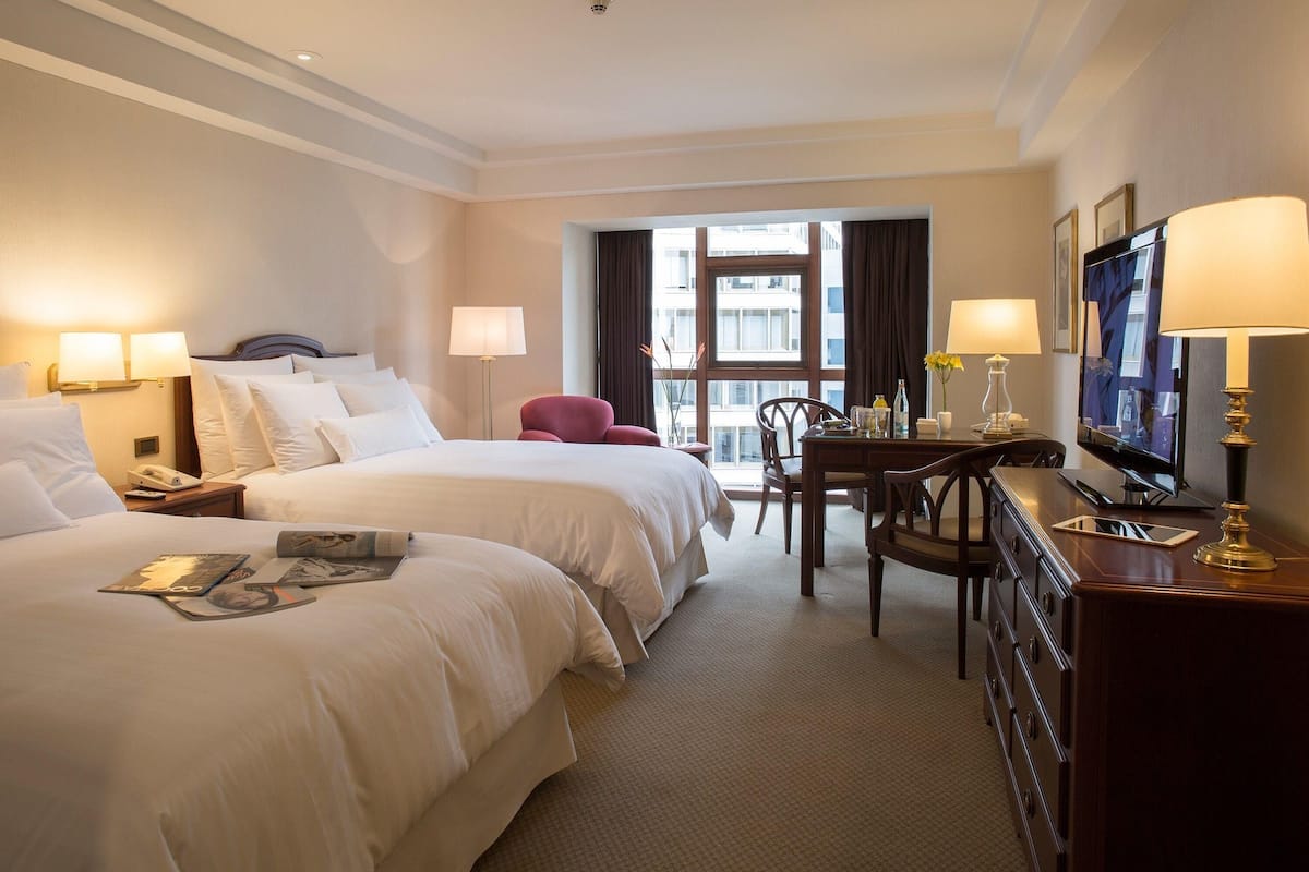 Swiss, Room, 2 Double Beds | Premium bedding, down comforters, memory foam beds, minibar