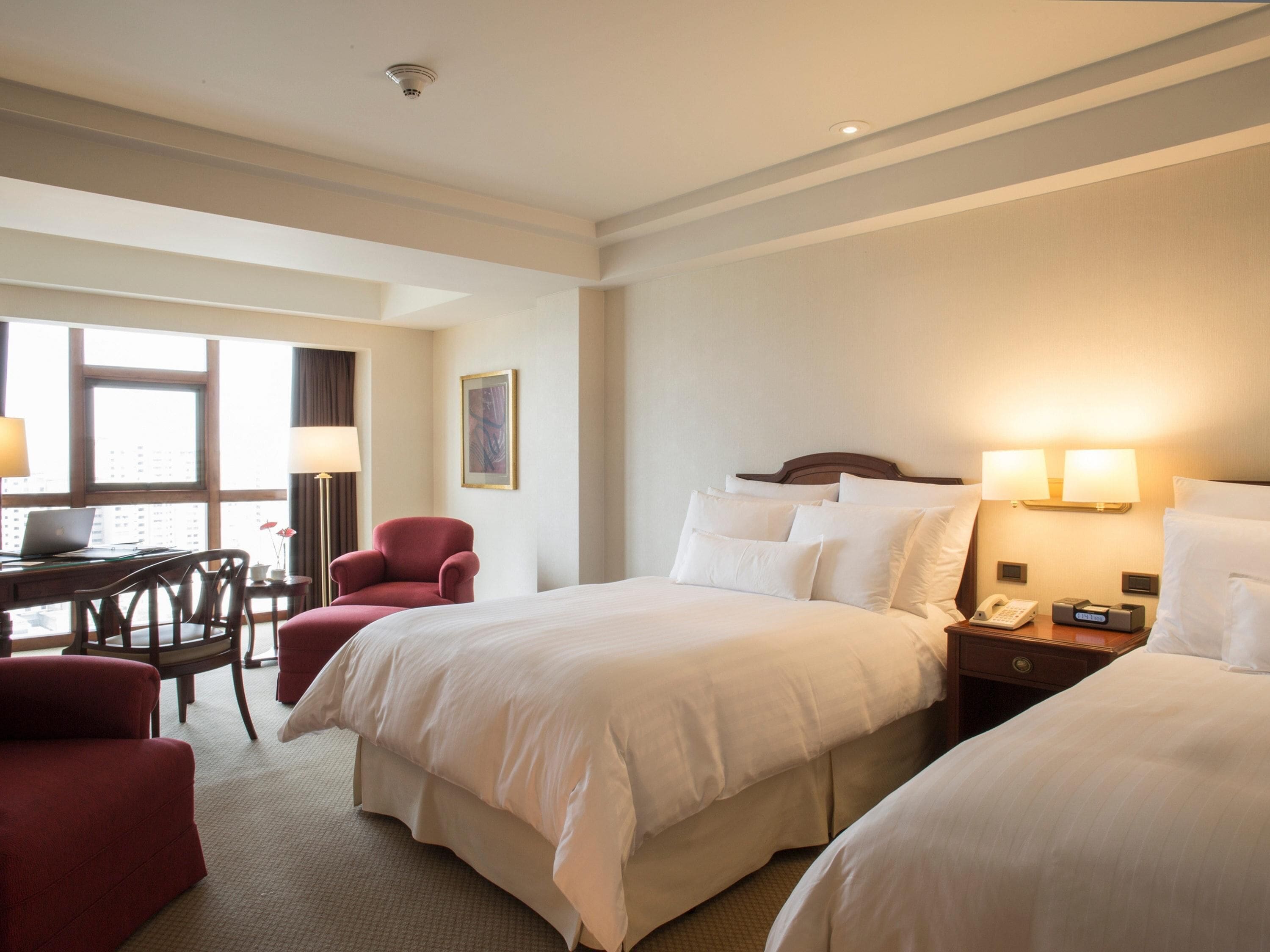 Executive Room, 2 Double Beds, City View