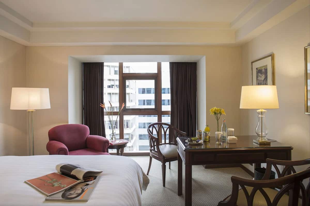 Premium bedding, down comforters, memory foam beds, minibar