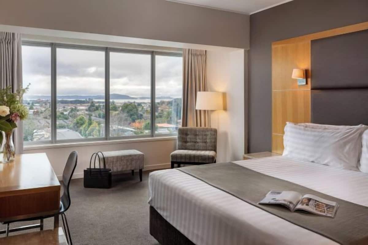 In-room safe, desk, iron/ironing board, free cribs/infant beds