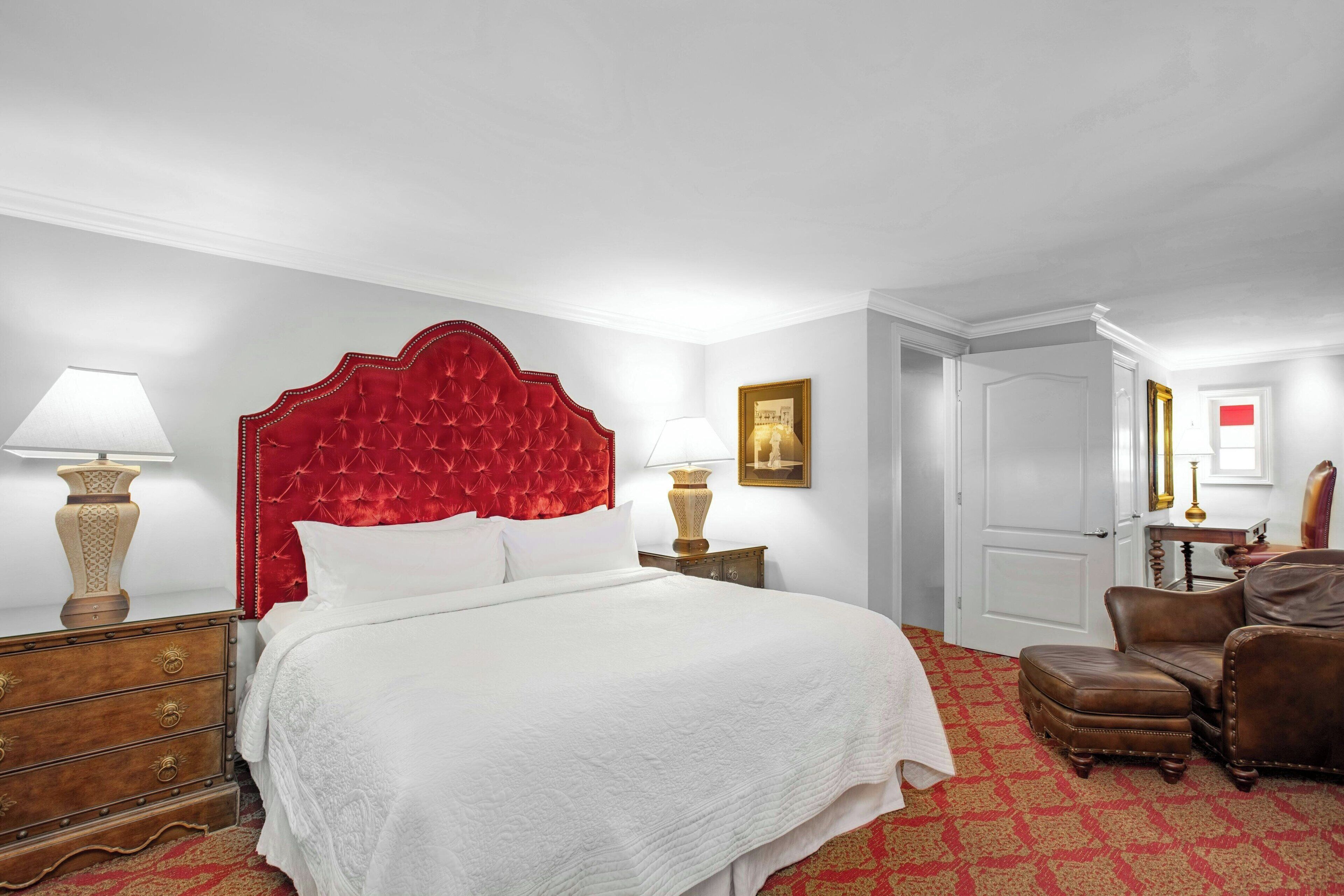 premium bedding, down duvets, pillow-top beds, in-room safe