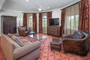 Flat-screen TV, pay films