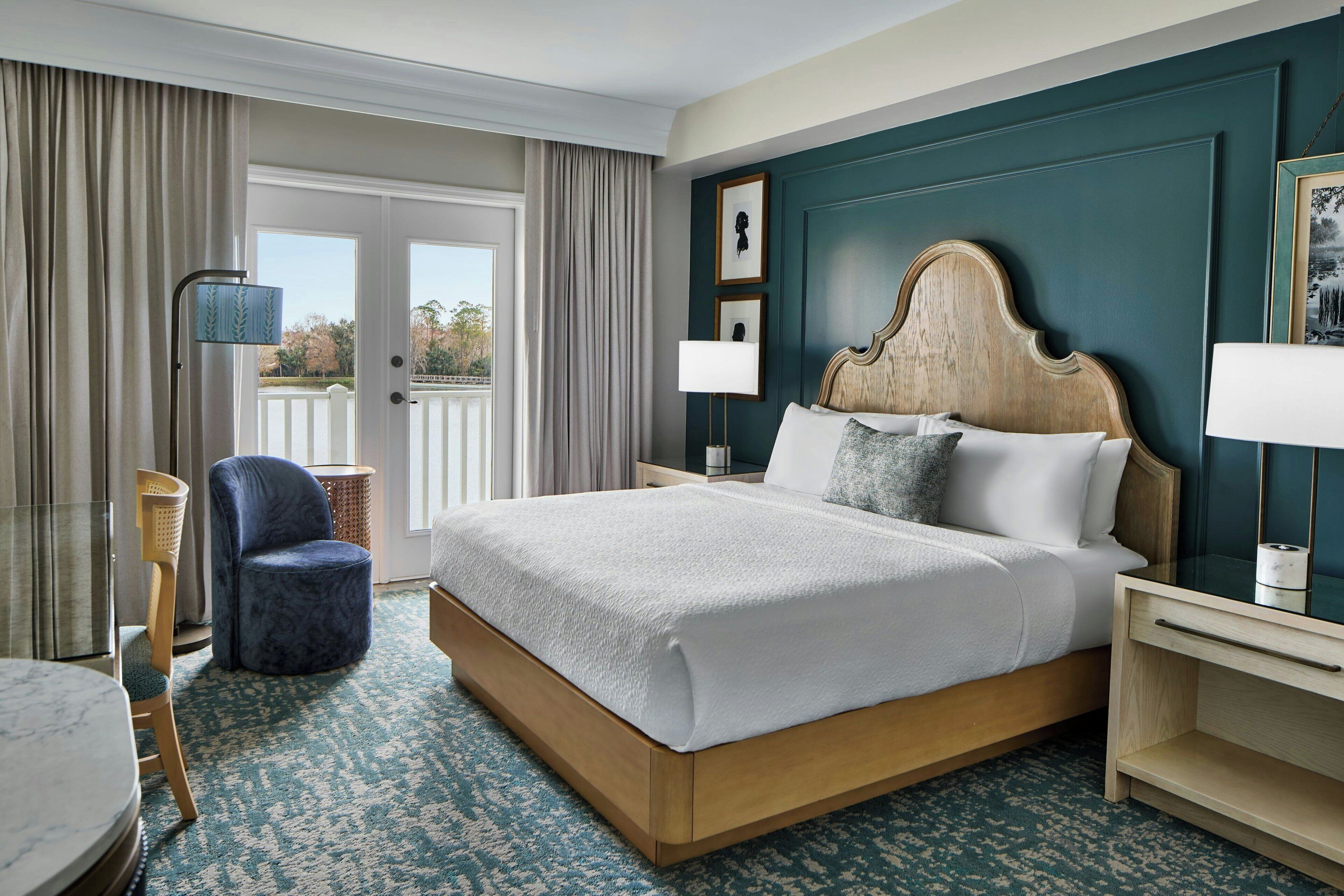 Premium bedding, pillowtop beds, in-room safe, desk