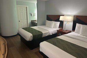 Chambre, 2 lits doubles, non-fumeur | Draps en coton égyptien, literie de qualité