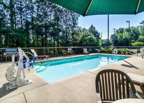 Seasonal outdoor pool
