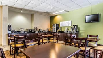 Kontinental frokost er inkludert hver dag