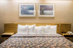 Egyptian cotton sheets, premium bedding, desk, iron/ironing board