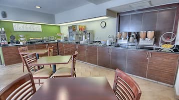 Continental breakfast for a fee
