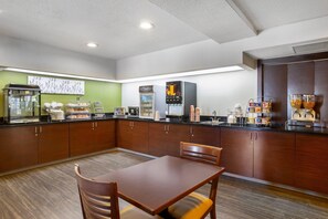 Continental breakfast for a fee
