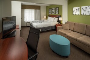 Room, Non Smoking | Premium bedding, blackout curtains, iron/ironing board - Sleep Inn & Suites Cross Lanes - South Charleston (Cross Lanes)