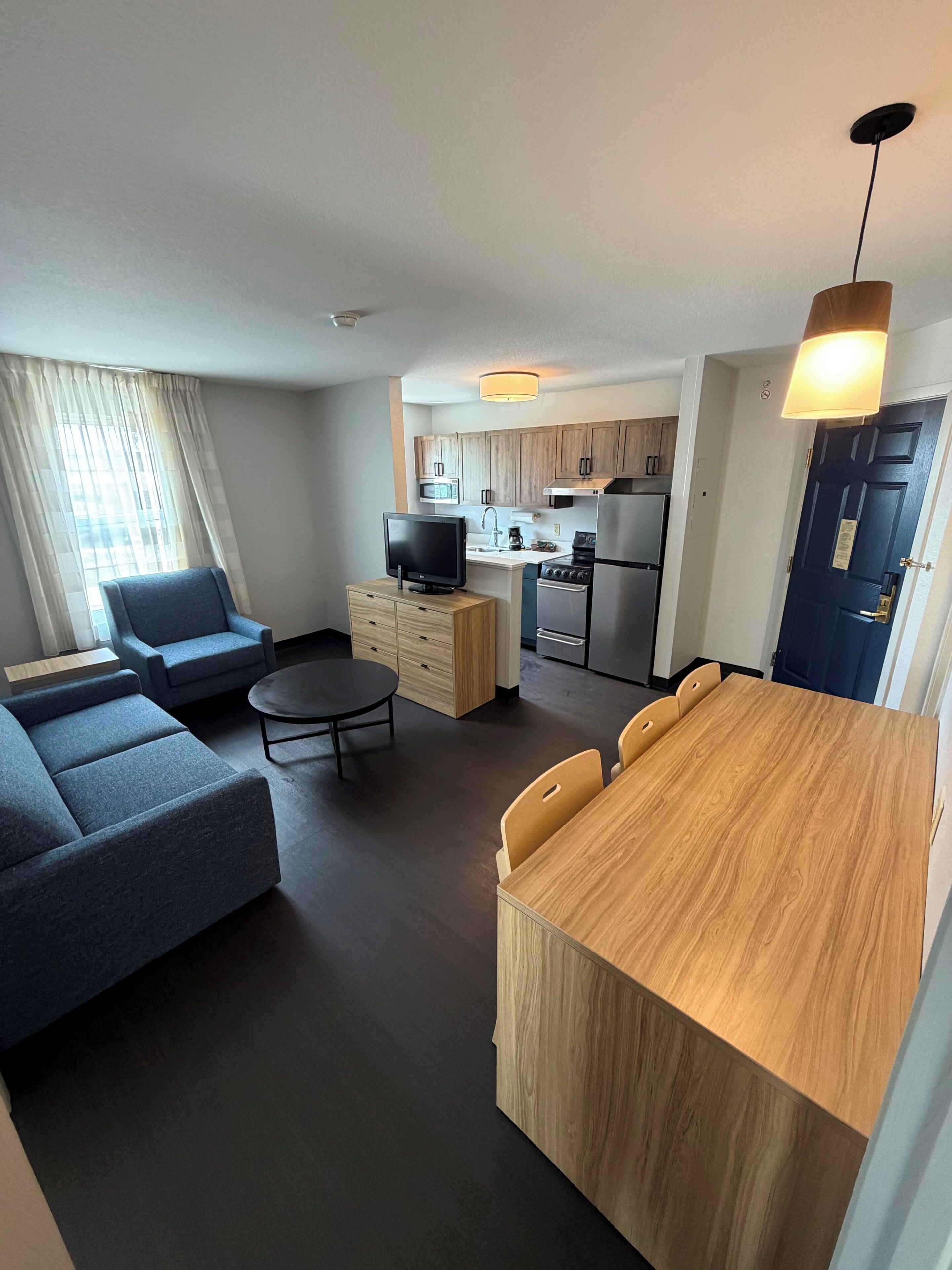 Suite, Multiple Beds (Two Bedroom) | Desk, laptop workspace, blackout curtains, iron/ironing board