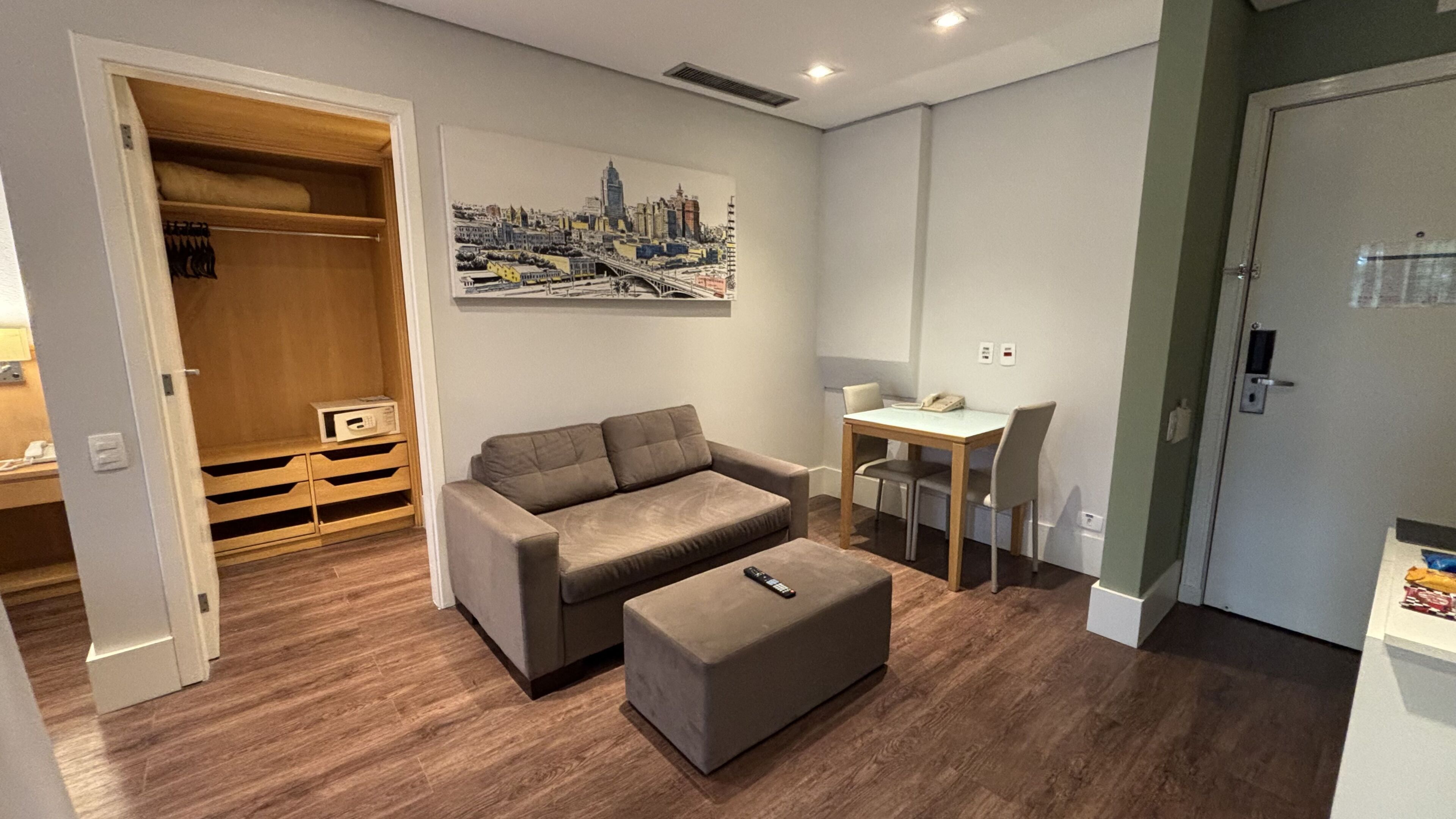 Minibar, in-room safe, desk, blackout curtains