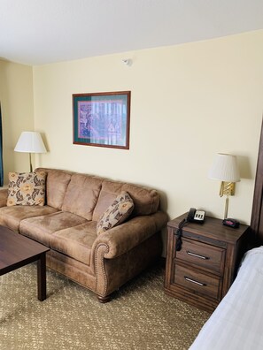 Bureau, espace de travail pour ordinateur portable, rideaux occultants