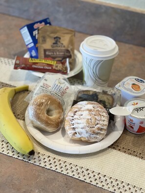 Gratis tag selv-morgenmad hver dag