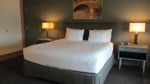 Hypo-allergenic bedding, desk, iron/ironing board