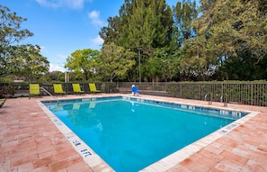 Seasonal outdoor pool