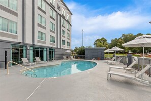 Seasonal outdoor pool