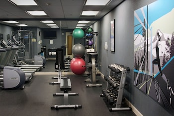 Fitness studio at The Paramount Hotel