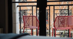 Blick vom Balkon
