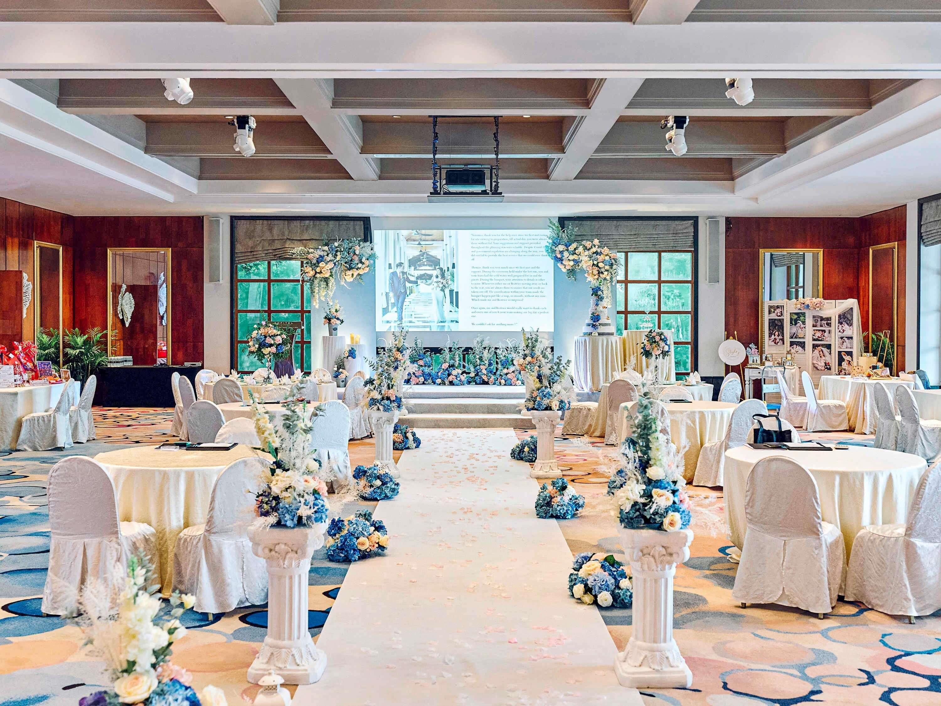 Mariage en salle