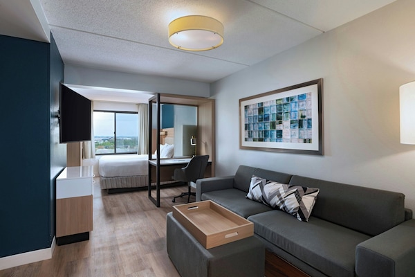 Premium bedding, pillowtop beds, in-room safe, desk