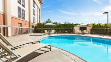 Seasonal outdoor pool