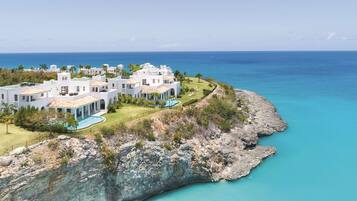 Villa, 4 soverom, privat basseng | Italienske Frette-laken, sengetøy av topp kvalitet, dundyner og minibar