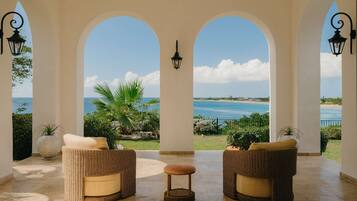 1 bedroom, Frette Italian sheets, premium bedding, down comforters