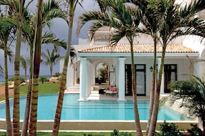 Villa, 4 Bedrooms, Private Pool | 1 bedroom, Frette Italian sheets, premium bedding, down comforters